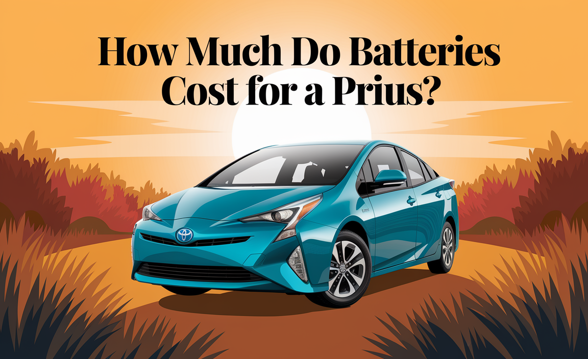 How Much Do Batteries Cost For A Prius