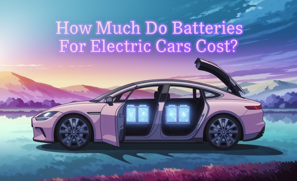 How Much Do Batteries For Electric Cars Cost