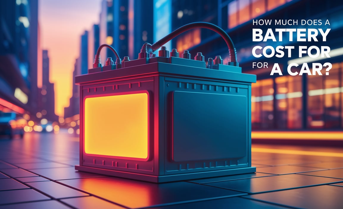 How Much Does A Battery Cost For A Car