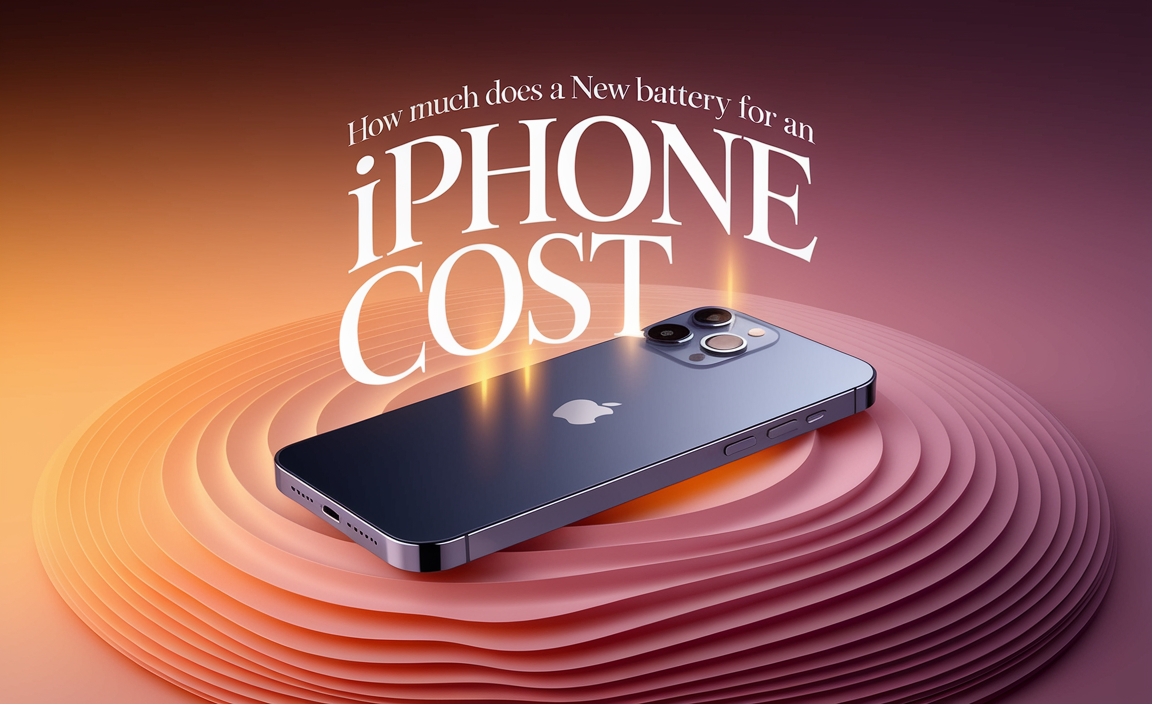 How Much Does A New Battery For An Iphone Cost
