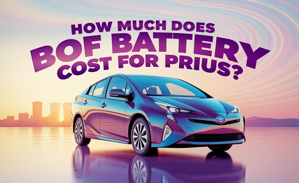 How Much Does Battery Cost For Prius