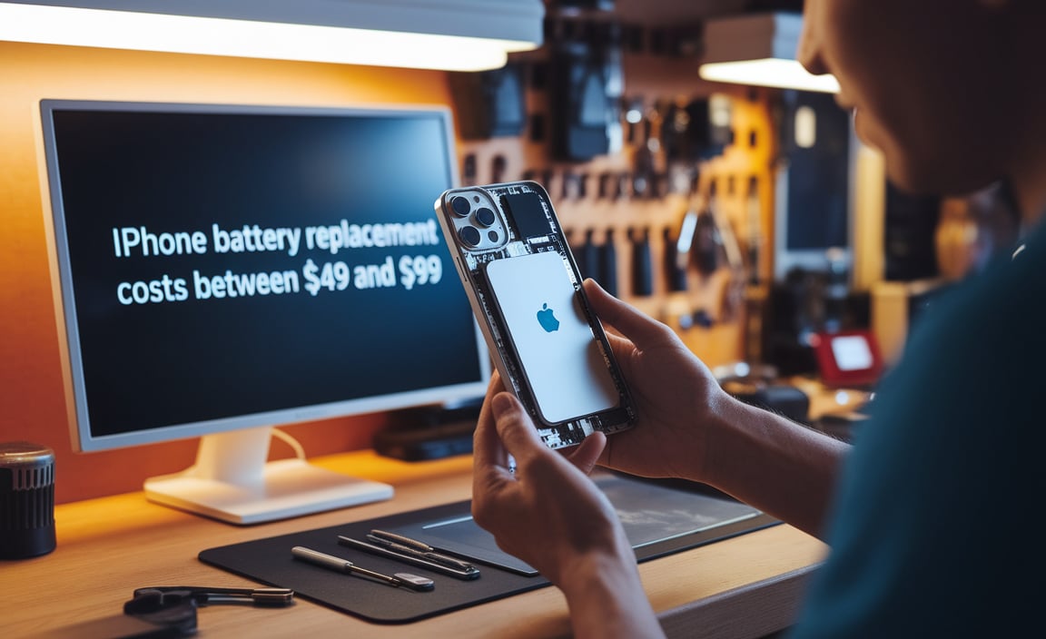 How Much Does It Cost For An Iphone Battery Replacement