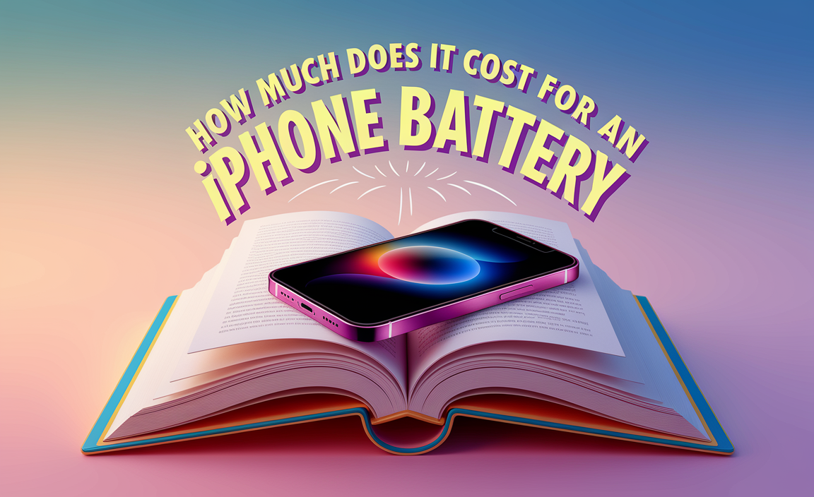 How Much Does It Cost For An Iphone Battery