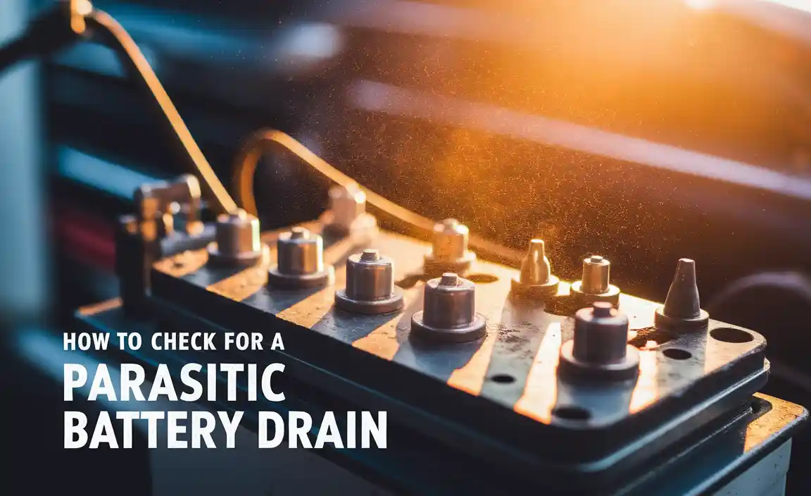 How To Check For A Parasitic Battery Drain