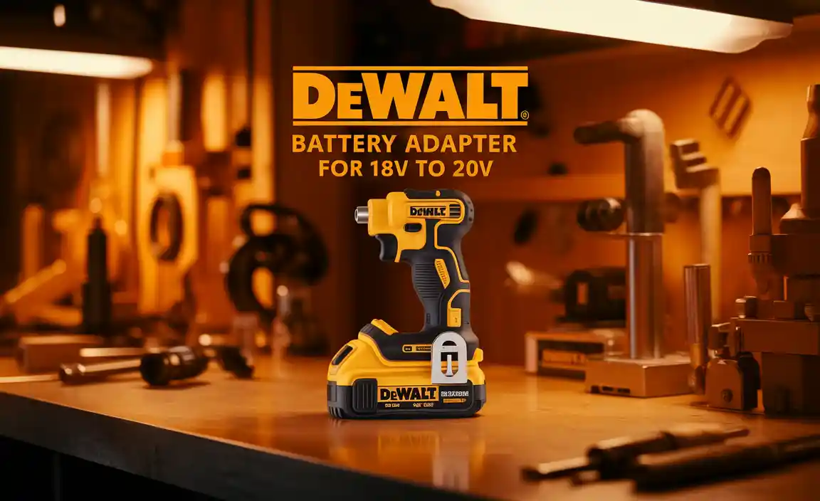How to Choose the Right Dewalt Battery Adapter