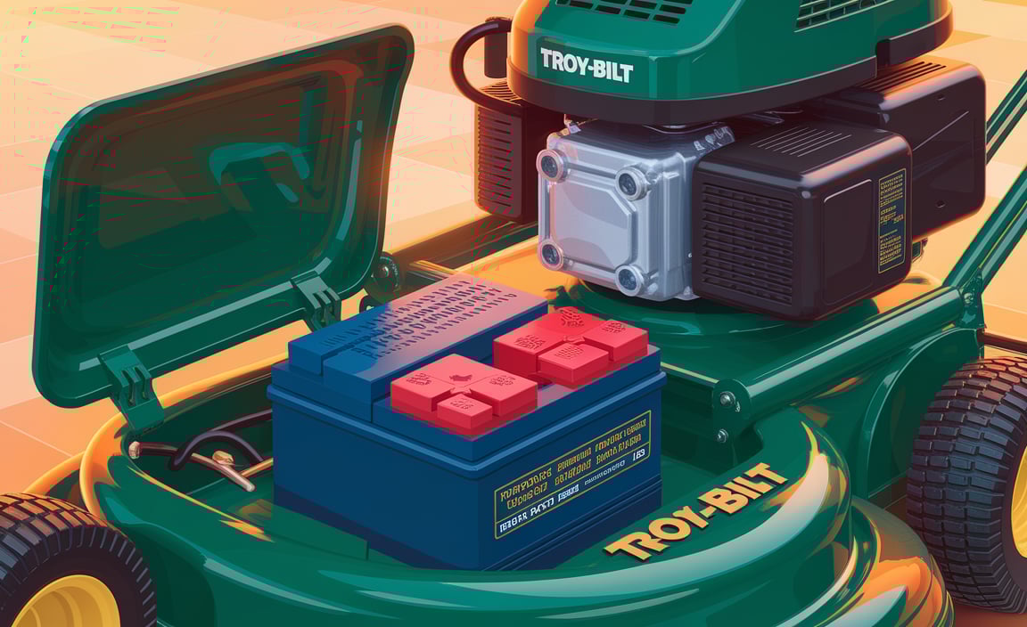 How to Install a Battery in Your Troy-Bilt Mower