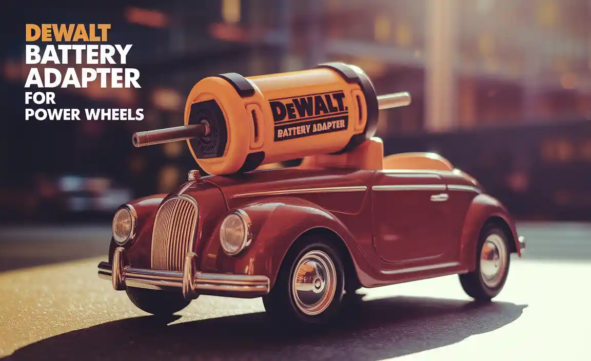 How to Install a Dewalt Battery Adapter