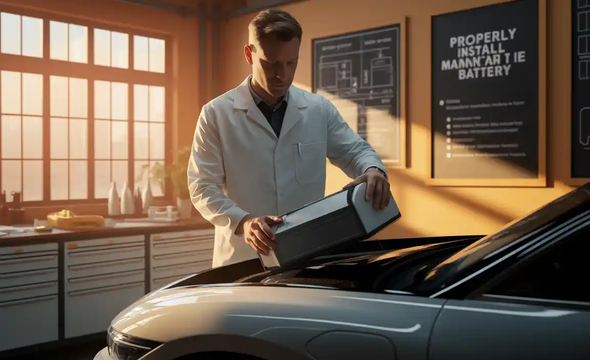 How to Properly Install and Maintain the Battery