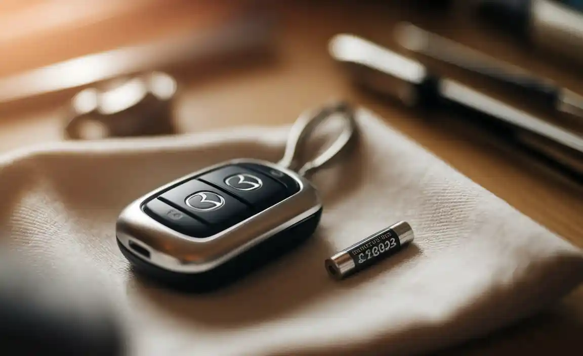 How to Replace Your Mazda 3 Key Fob Battery