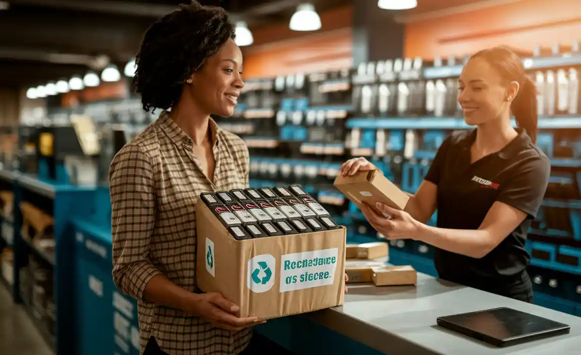 How to Return Your Old Batteries to AutoZone