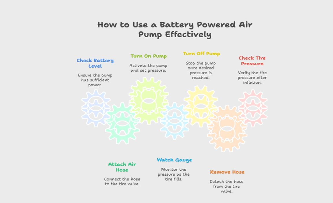 How to Use a Battery Powered Air Pump Effectively