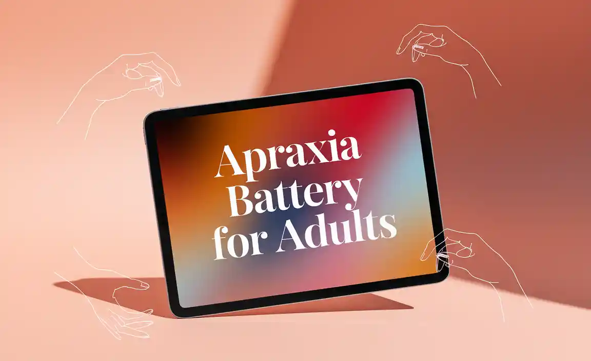 Importance of Assessment in Apraxia