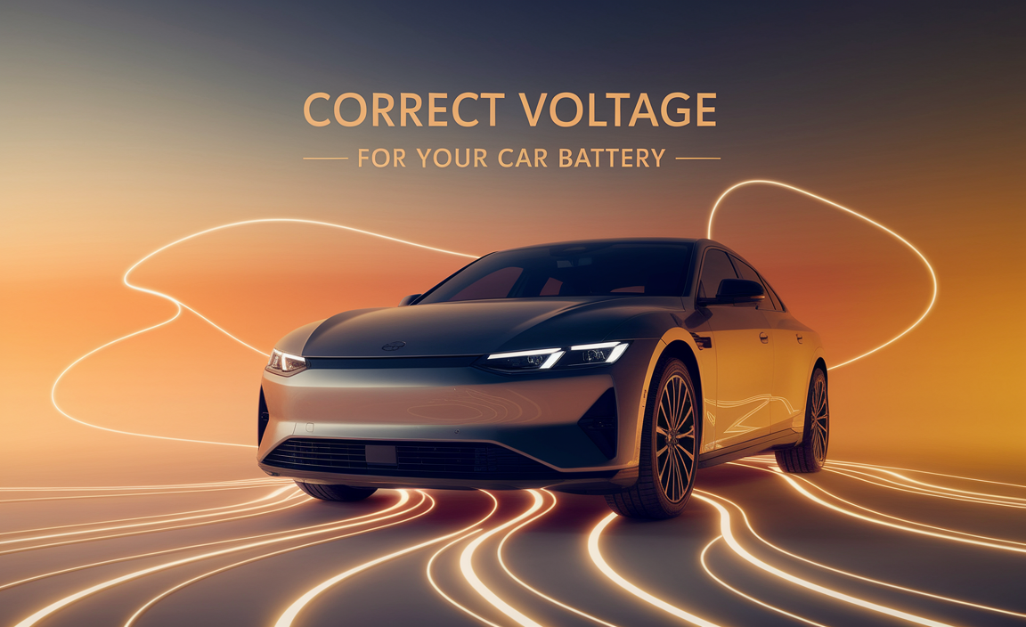 Importance of Correct Voltage for Car Batteries