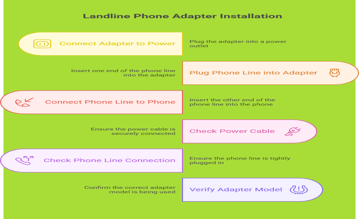Installation Guides for Landline Phone Adapters