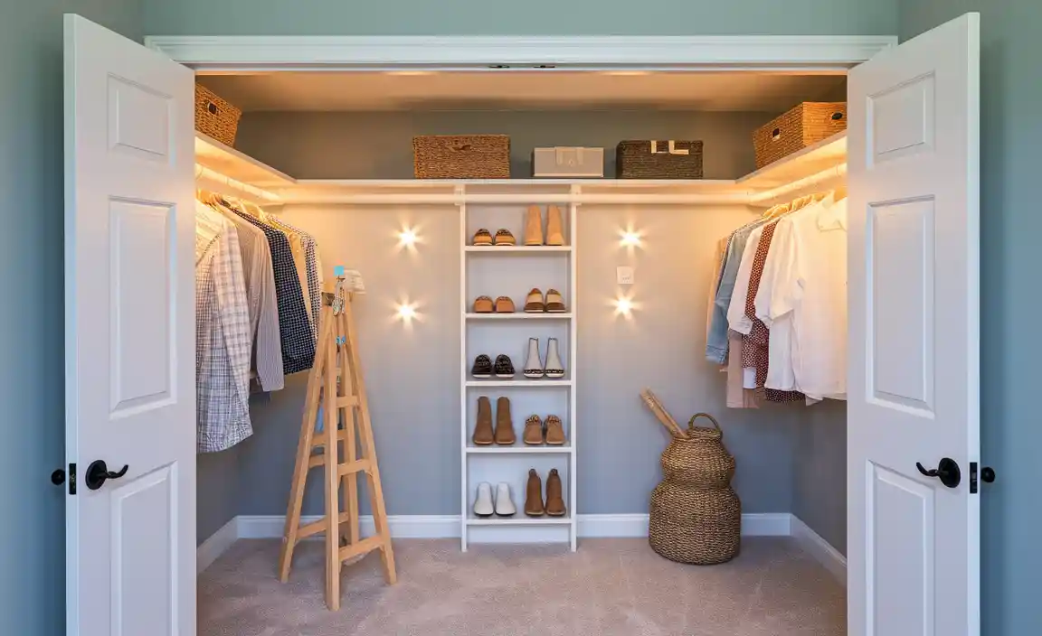 Installation Options for Battery Lights in Closets