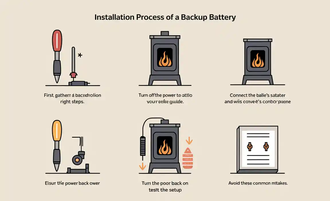 Installation Process of a Backup Battery