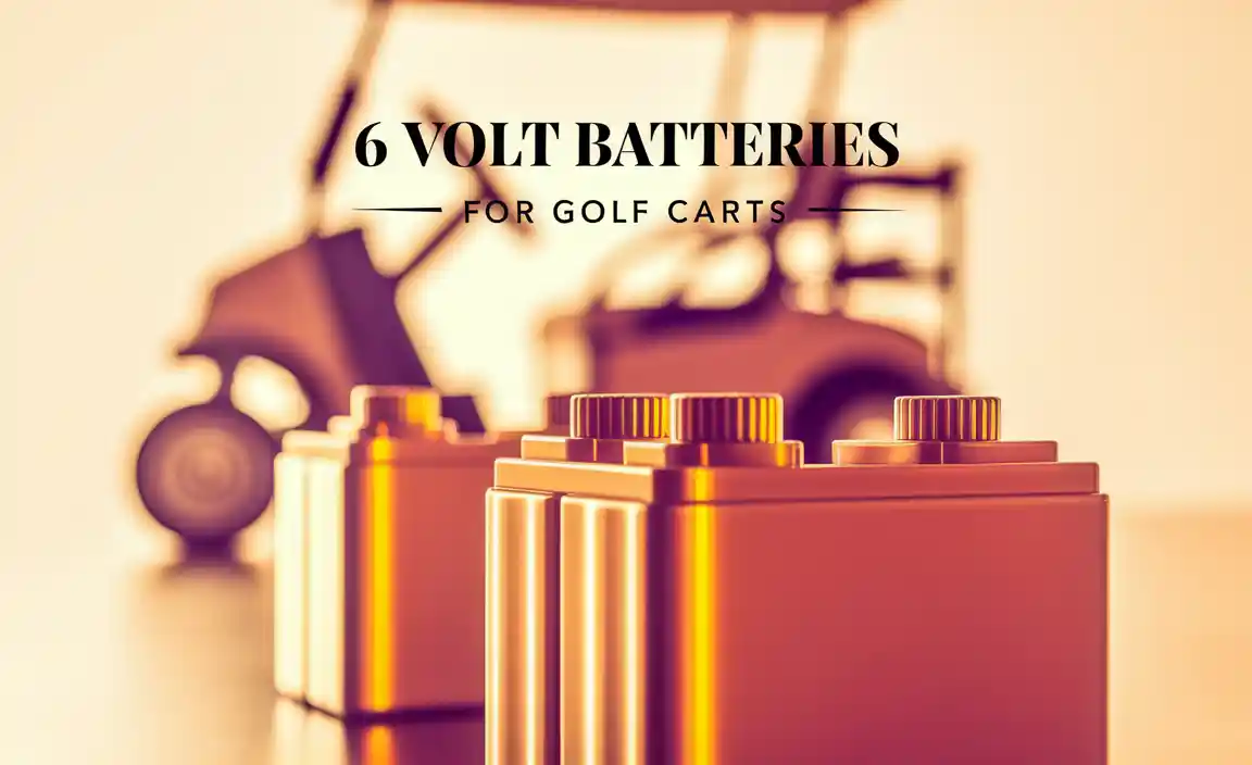 Installation and Maintenance of 6 Volt Batteries