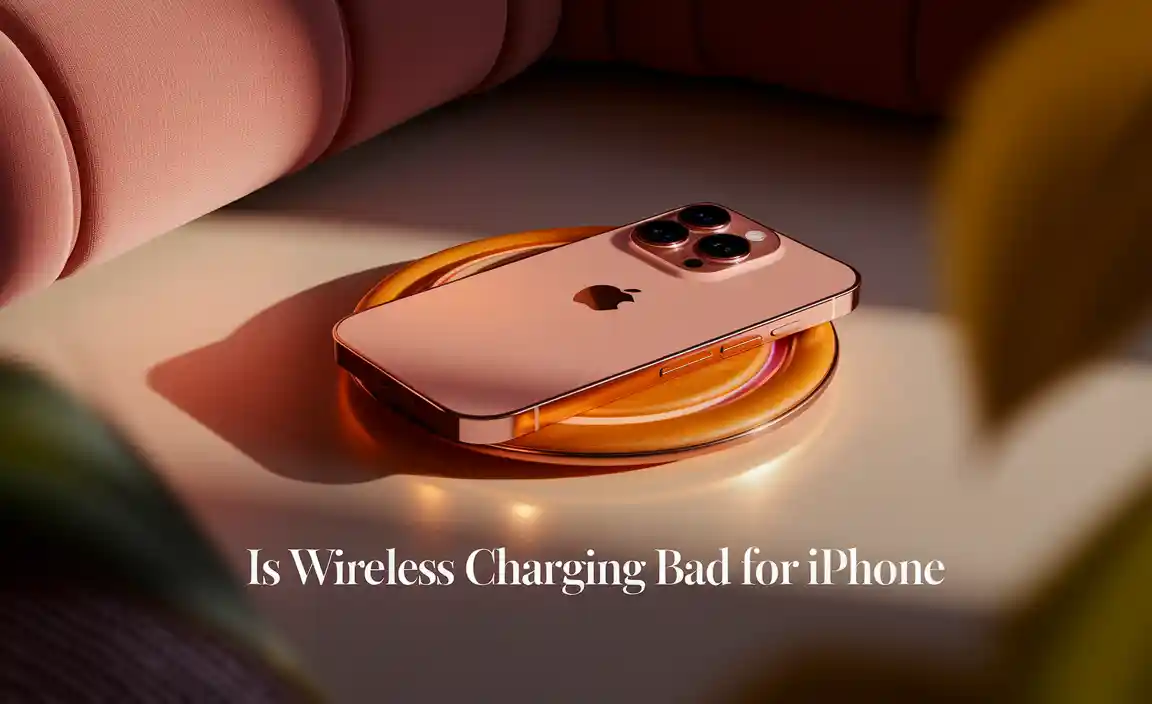 Is Wireless Charging Bad For Iphone