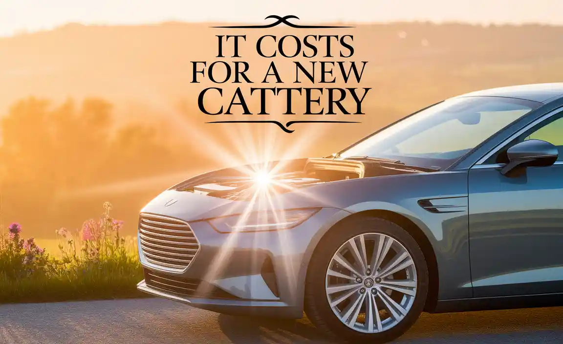 It Cost For A New Car Battery