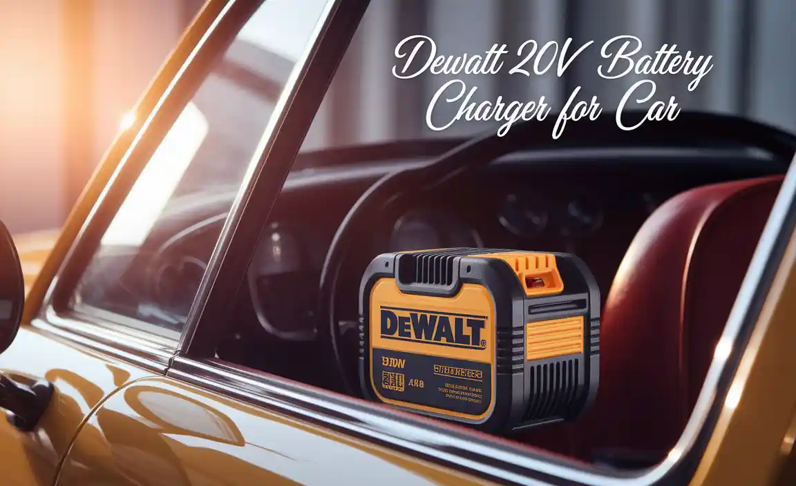 Key Features of the Dewalt 20V Battery Charger
