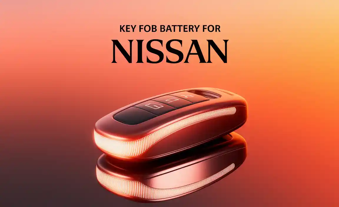 Key Fob Battery For Nissan