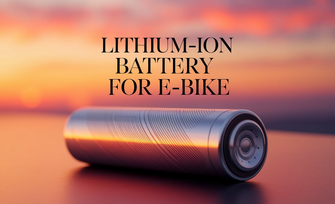 Li Ion Battery For E-Bike