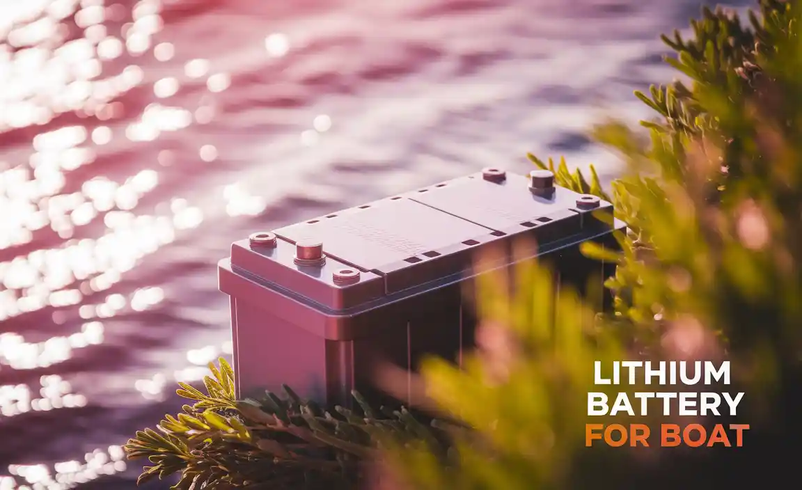 Lithium Battery For Boat