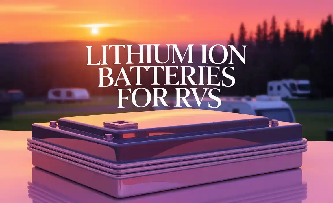 Lithium Ion Batteries For Rvs