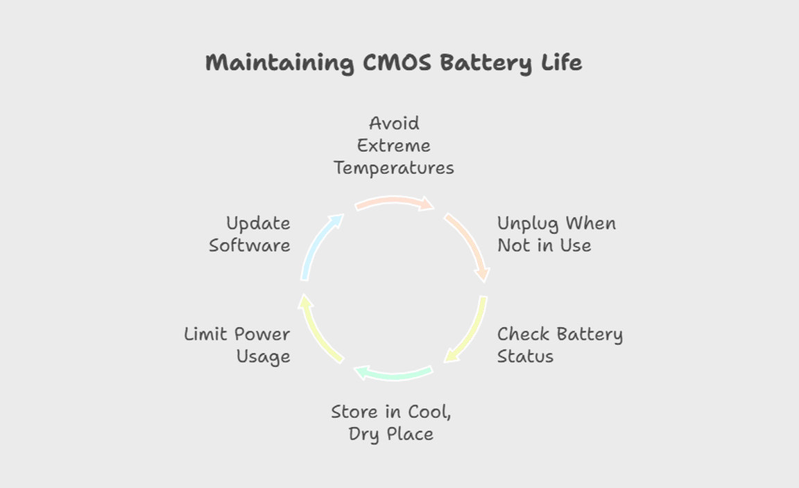 Maintaining CMOS Battery Life