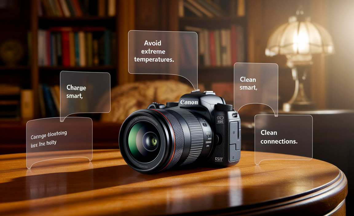 Maintaining Canon Battery Health