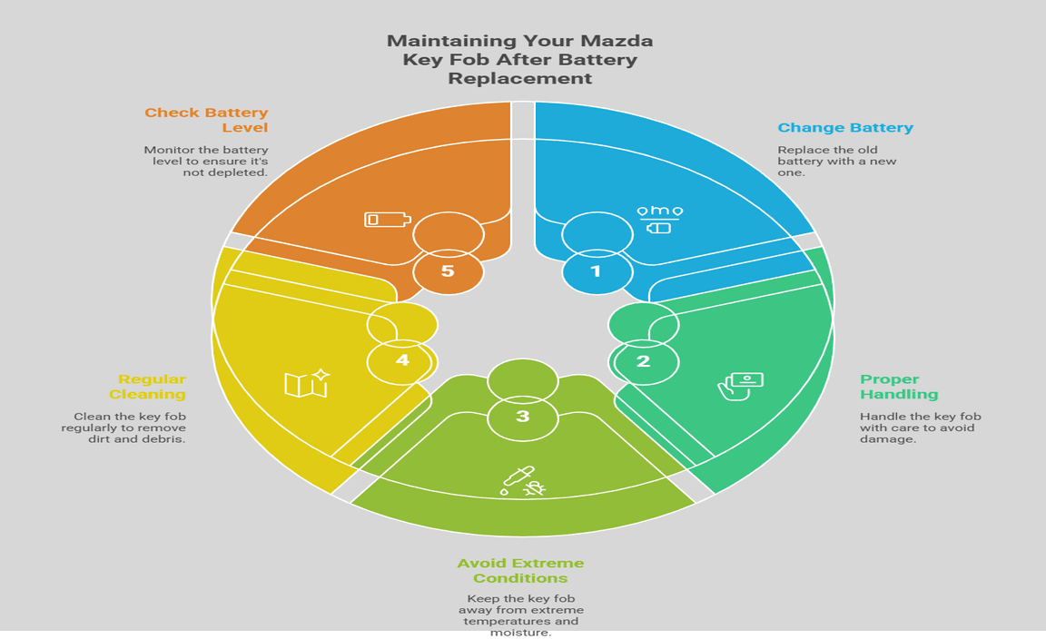 Maintaining Your Mazda Key Fob After Battery Replacement