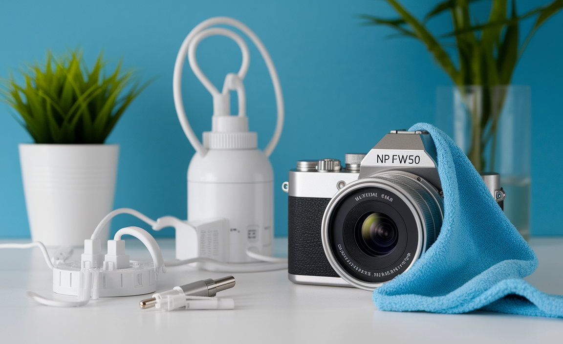 Maintaining Your NP FW50 Battery and Charger