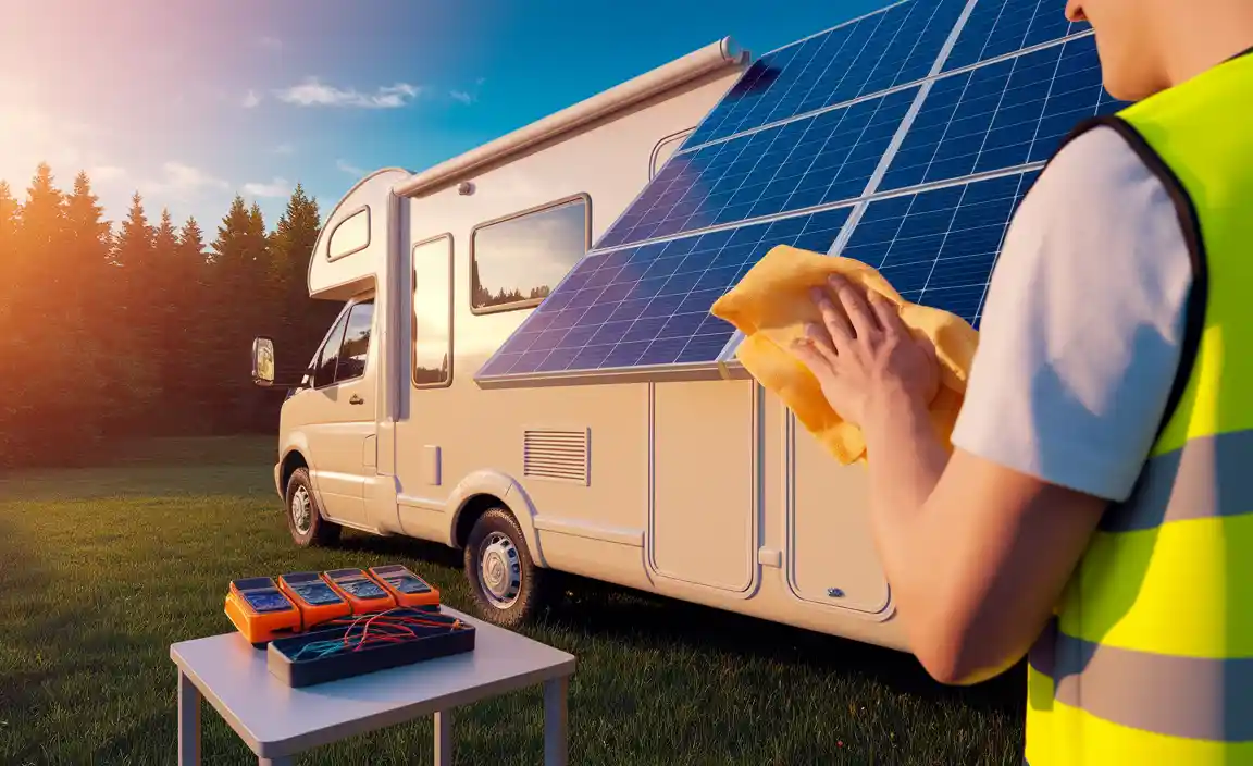 Maintaining Your RV Solar Charging System