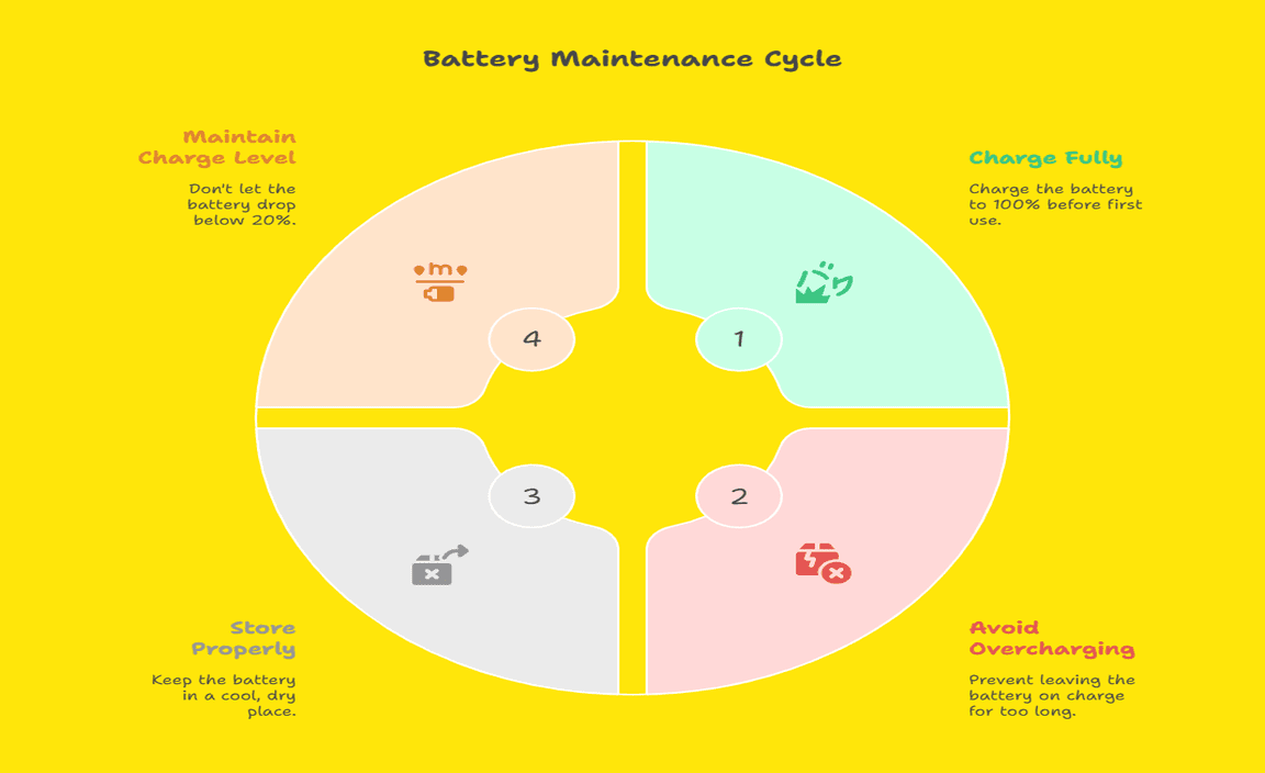 Maintaining Your Replacement Battery