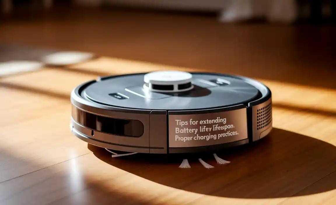 Maintaining Your Robot Vacuum Battery