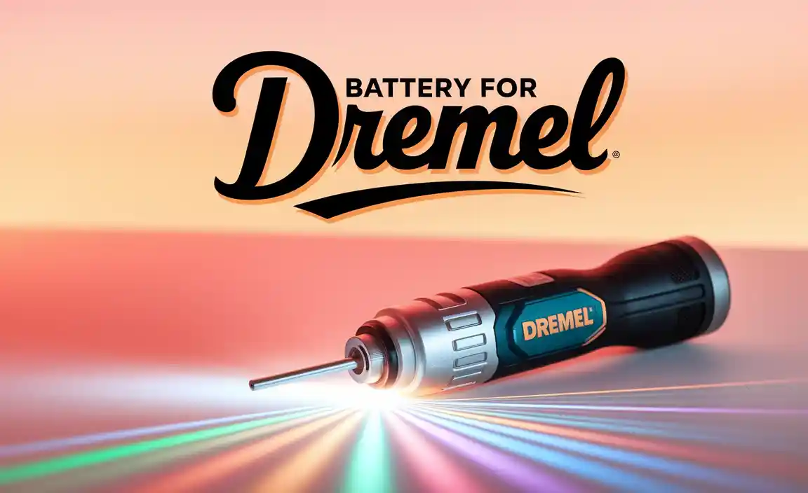 Maintaining and Extending Battery Life for Dremel Tools