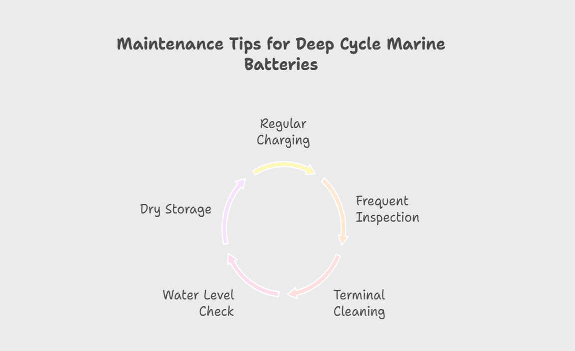Maintenance Tips for Deep Cycle Marine Batteries