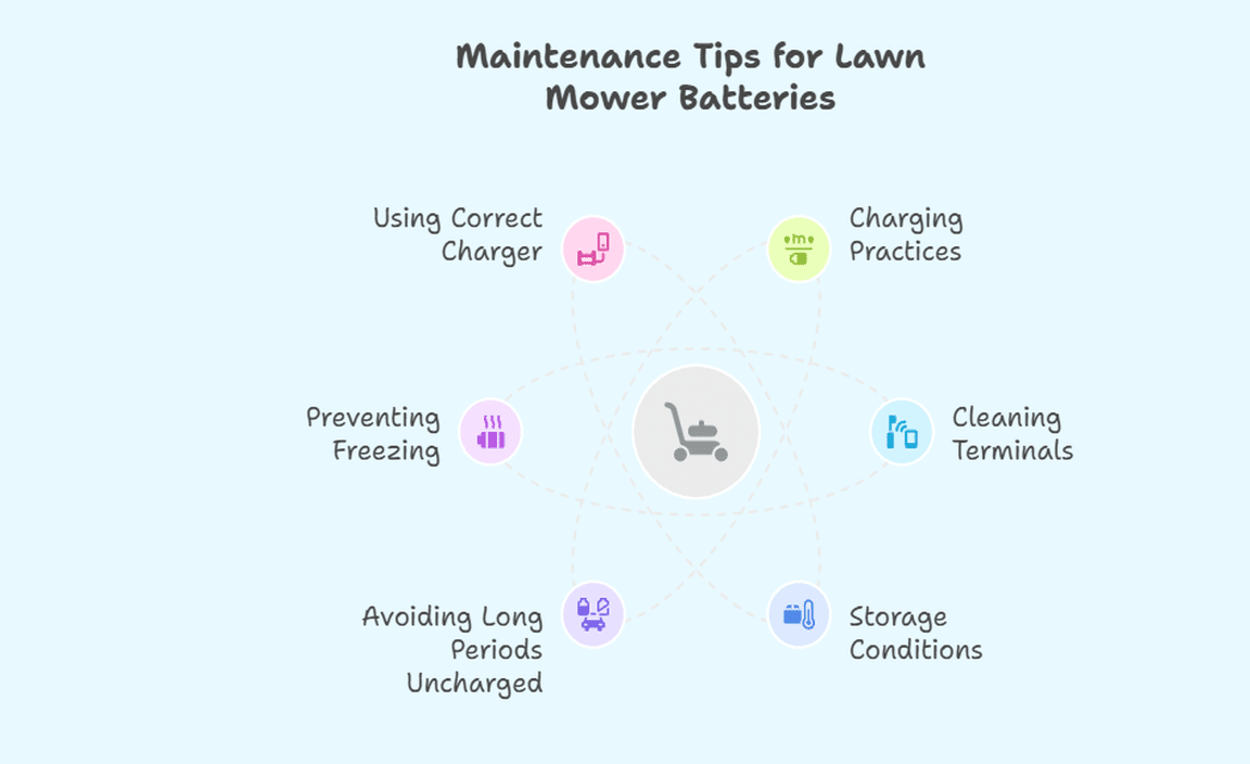 Maintenance Tips for Lawn Mower Batteries
