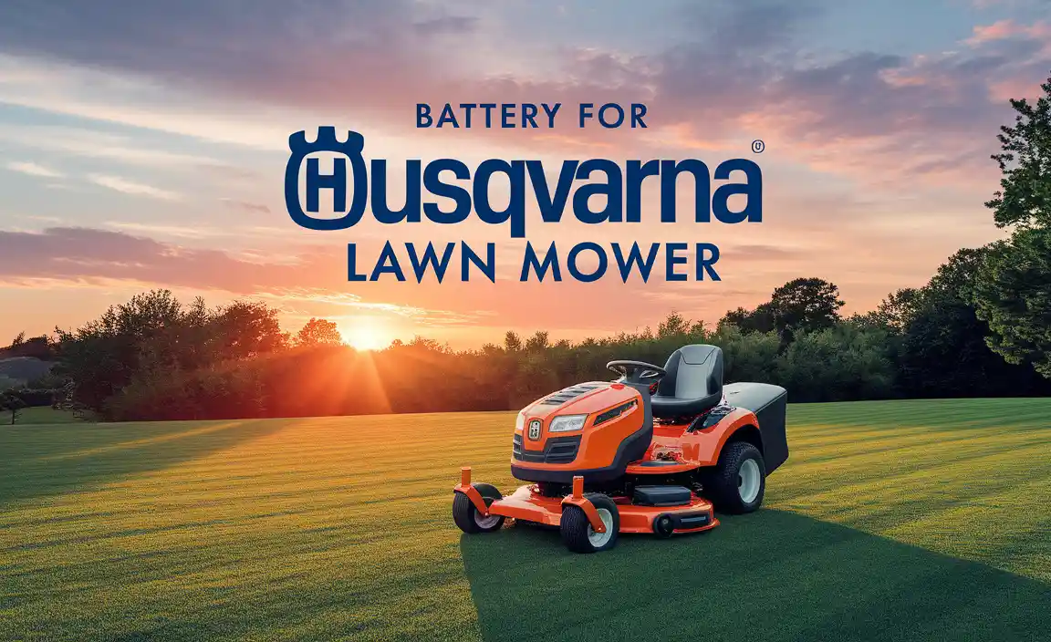 Maintenance Tips for Lawn Mower Batteries