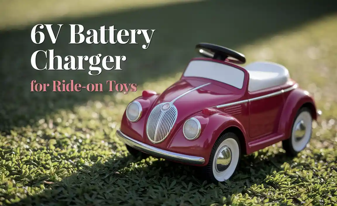 Maintenance Tips for Ride-On Toy Batteries