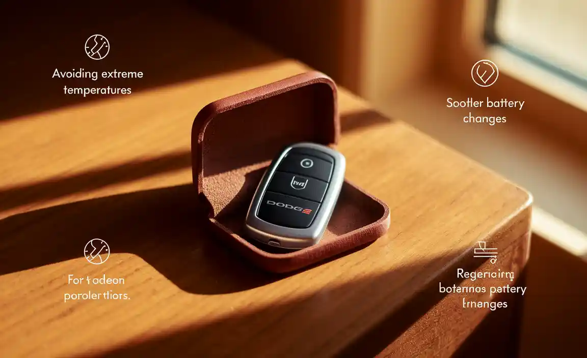 Maintenance Tips for Your Dodge Key Fob