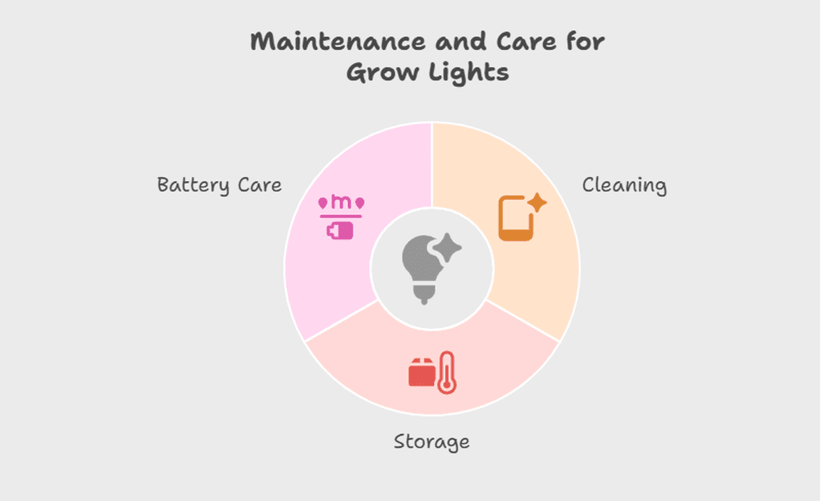Maintenance and Care for Grow Lights
