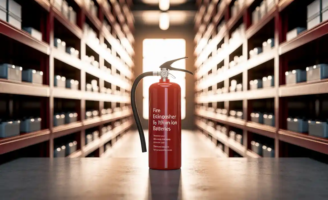 Maintenance of Fire Extinguishers for Lithium Ion Batteries