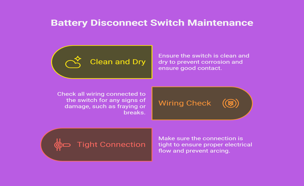 Maintenance Tips for Your Battery Disconnect Switch