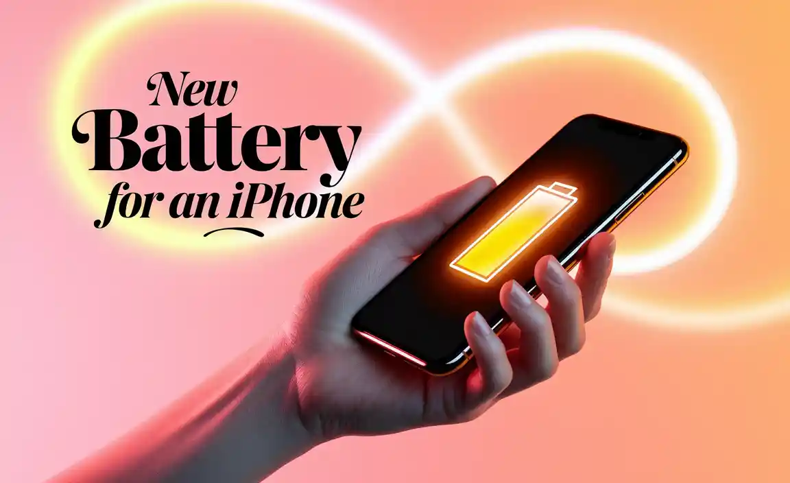 New Battery For An Iphone