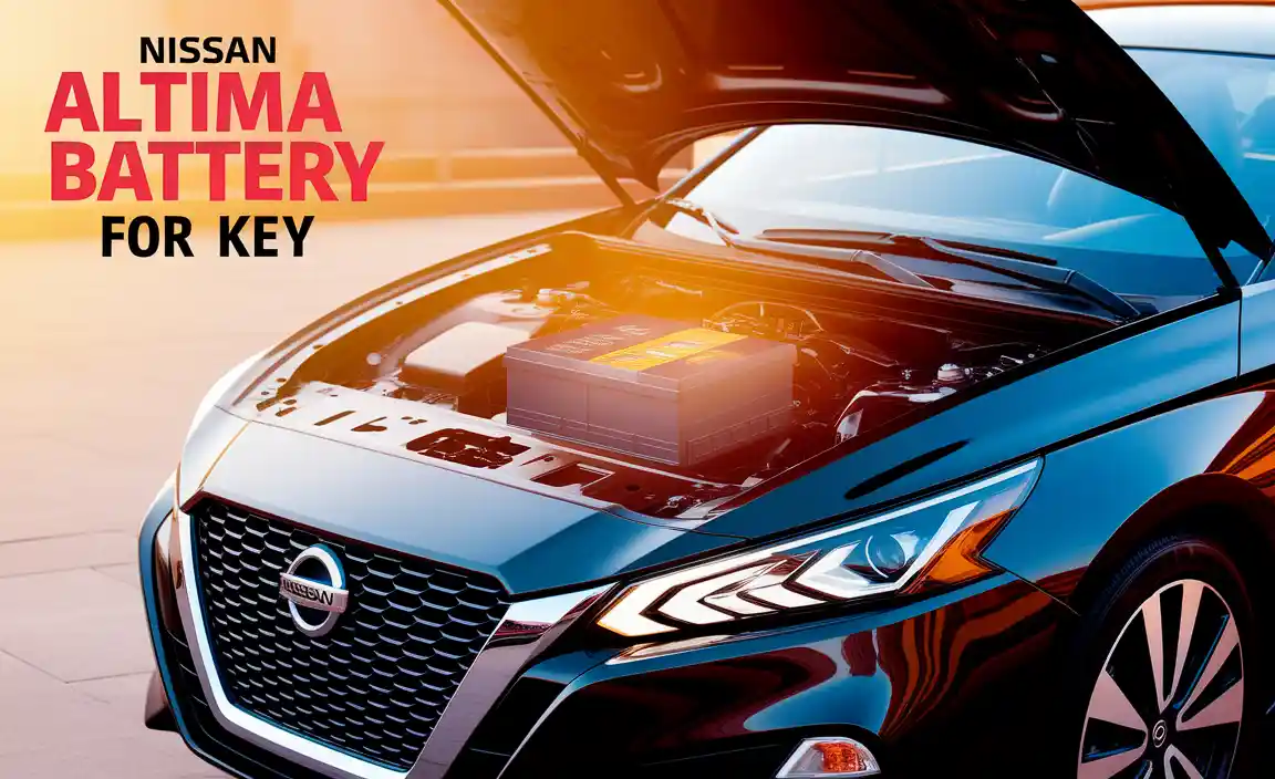 Nissan Altima Battery For Key