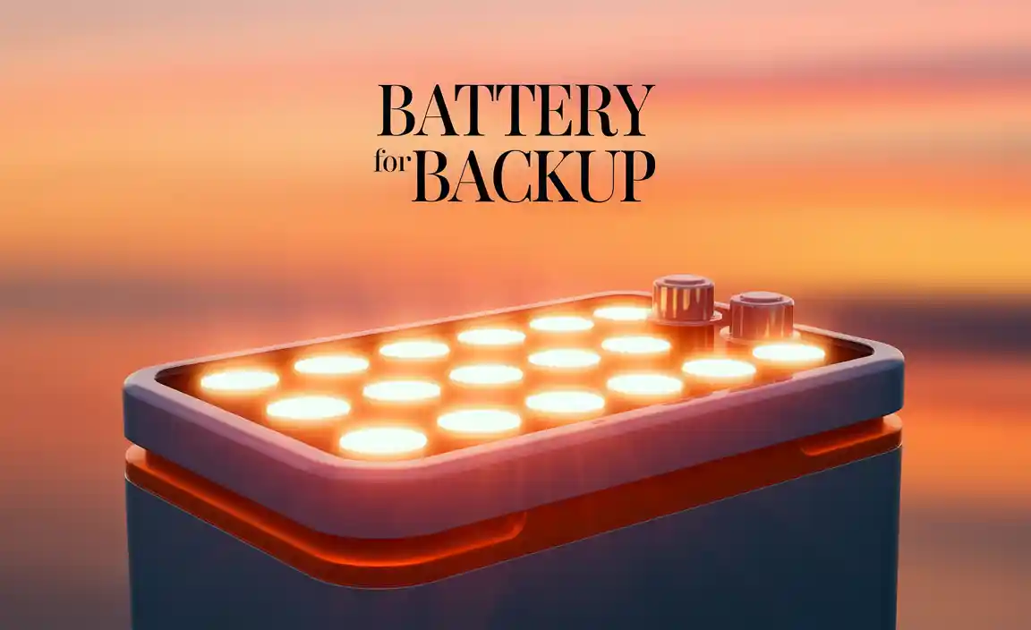 Popular Applications for Backup Batteries