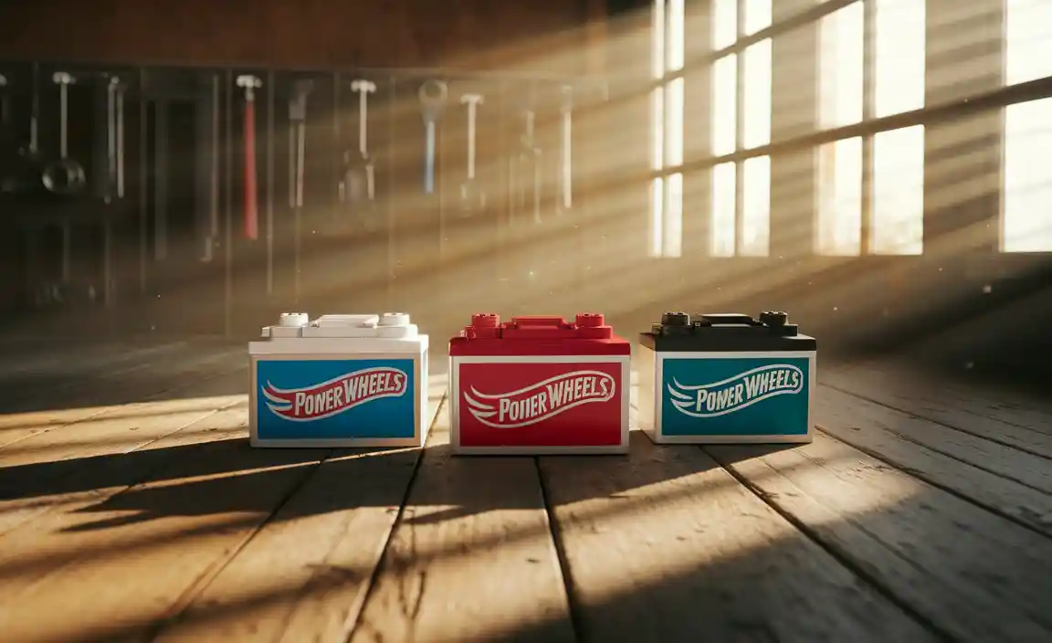 Popular Brands and Models of Power Wheels Batteries