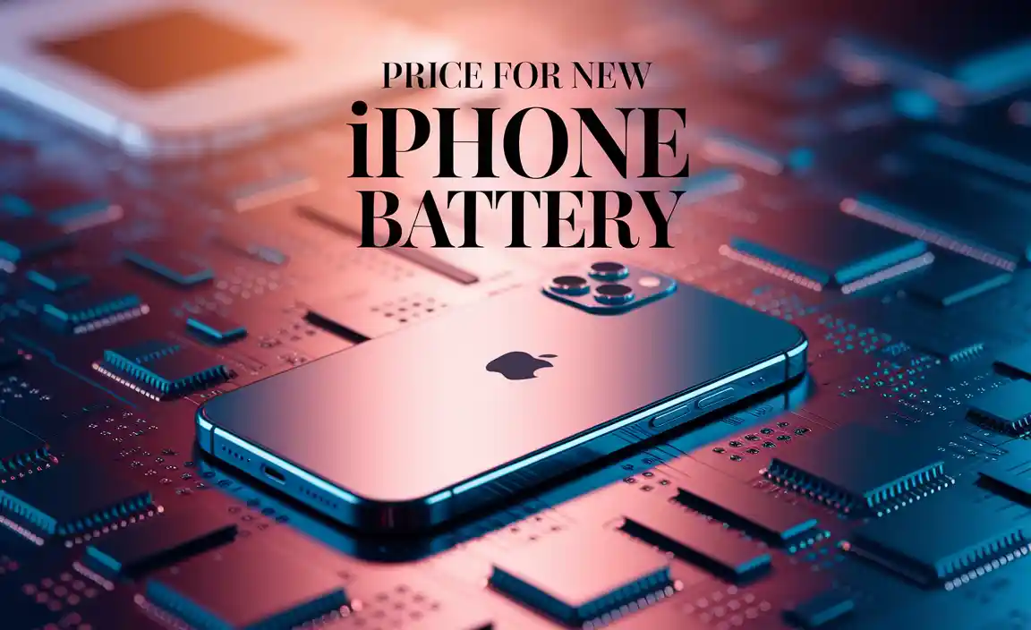 Price For New Iphone Battery