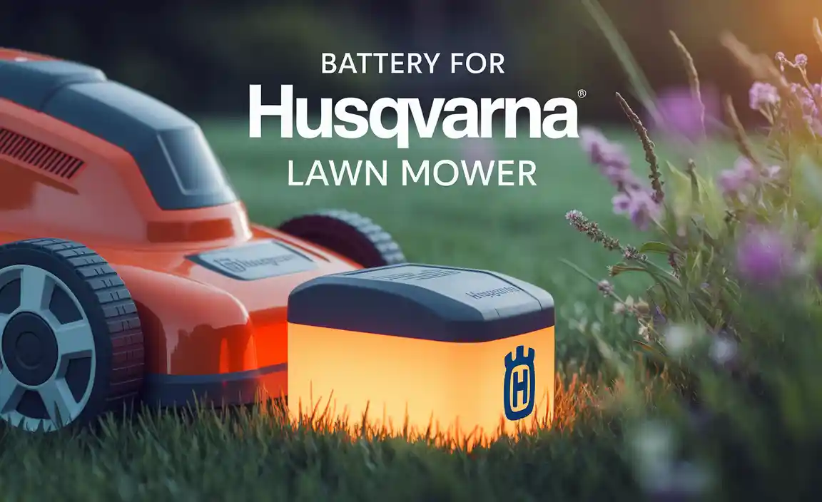 Battery For Husqvarna Lawn Mower